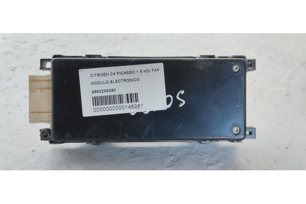 Recambio de modulo electronico para citroen c4 picasso exclusive plus referencia OEM IAM 9662258380  
