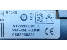 Recambio de modulo electronico para citroen c4 picasso exclusive plus referencia OEM IAM 9662258380  