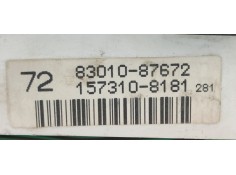 Recambio de cuadro instrumentos para daihatsu feroza/sportrak fase 1 3p referencia OEM IAM 8301087672  