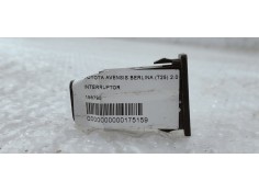 Recambio de interruptor para toyota avensis berlina (t25) 2.0 d4d 115 referencia OEM IAM 156795  