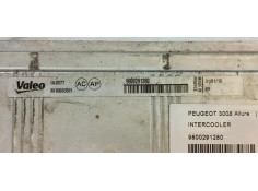 Recambio de intercooler para peugeot 3008 allure referencia OEM IAM 9800291280  