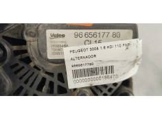 Recambio de alternador para peugeot 3008 1.6 hdi 110 fap referencia OEM IAM 9665617780  