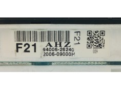 Recambio de cuadro instrumentos para hyundai santa fe (sm) 2.0 crdi cat referencia OEM IAM 9400626240  