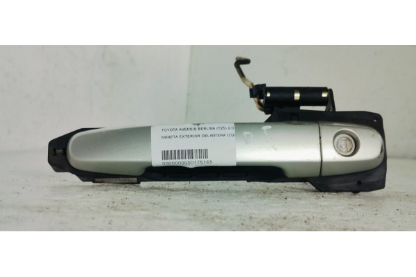 Recambio de maneta exterior delantera izquierda para toyota avensis berlina (t25) 2.0 d4d 115 referencia OEM IAM   
