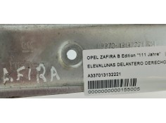 Recambio de elevalunas delantero derecho para opel zafira b edition ´´111 jahre´´ referencia OEM IAM A337013132221  