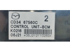 Recambio de centralita motor uce para mazda 5 berl. (cr) 1.8 active referencia OEM IAM CD3467560C  