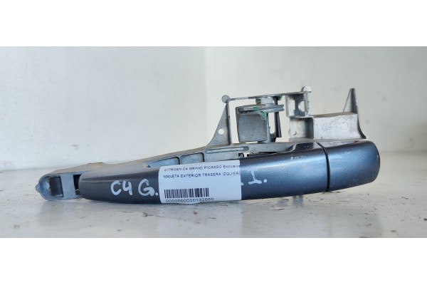 Recambio de maneta exterior trasera izquierda para citroen c4 grand picasso exclusive plus referencia OEM IAM   