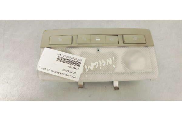 Recambio de luz interior para opel insignia berlina 2.0 cdti referencia OEM IAM 316627975  