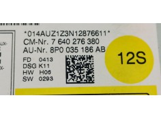 Recambio de sistema audio / radio cd para audi a3 sportback (8p) 1.6 tdi referencia OEM IAM   