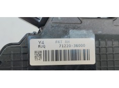 Recambio de cerradura puerta delantera derecha para ssangyong rexton 2.2 xdi 180 fap referencia OEM IAM 7122036000  