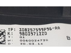 Recambio de volante para citroen c4 lim. 1.6 hdi 115 fap referencia OEM IAM 98039712ZD  