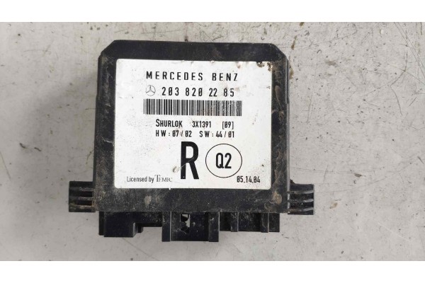 Recambio de centralita cierre para mercedes-benz clase c (w203) berlina 2.2 cdi cat referencia OEM IAM 2038202285  