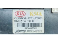 Recambio de modulo electronico para kia carnival ii 2.9 crdi lx referencia OEM IAM 0K54A67720  