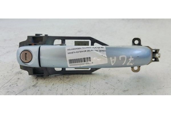 Recambio de maneta exterior delantera derecha para volkswagen touareg (7la) tdi r5 referencia OEM IAM   