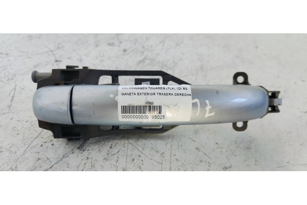 Recambio de maneta exterior trasera derecha para volkswagen touareg (7la) tdi r5 referencia OEM IAM   