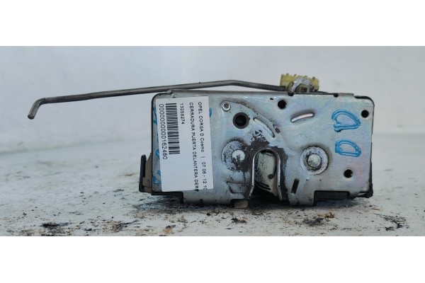 Recambio de cerradura puerta delantera derecha para opel corsa d cosmo referencia OEM IAM 13258274  