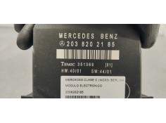 Recambio de modulo electronico para mercedes-benz clase c (w203) berlina 220 cdi (203.006) referencia OEM IAM 2038202185  