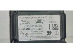 Recambio de centralita airbag para jaguar f-pace 2.0 diesel cat referencia OEM IAM HX7314D374AB  