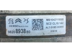 Recambio de alternador para peugeot 208 (p2) active referencia OEM IAM MS1042119580  