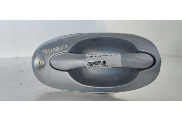 Recambio de maneta exterior delantera derecha para kia carnival ii 2.9 crdi lx referencia OEM IAM   