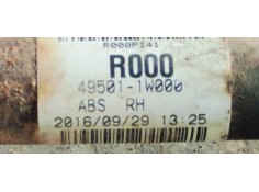 Recambio de transmision delantera derecha para kia rio (yb) 1.2i 85 referencia OEM IAM 495011W000  