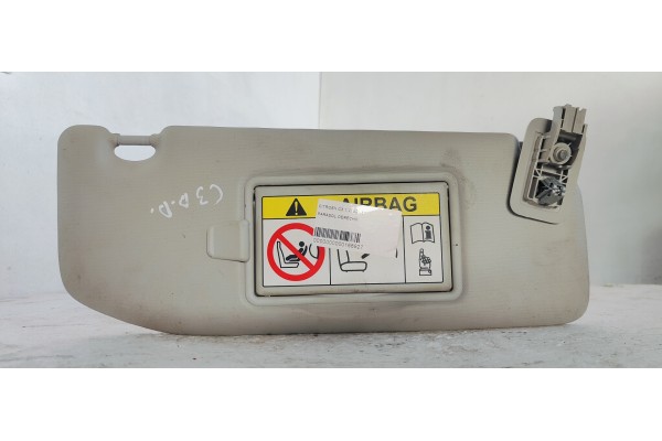 Recambio de parasol derecho para citroen c3 1.2i 82 referencia OEM IAM   