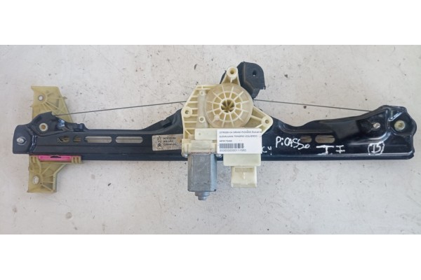 Recambio de elevalunas trasero izquierdo para citroen c4 grand picasso exclusive referencia OEM IAM 9676172480 C06448200 