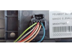 Recambio de mando elevalunas delantero izquierdo para peugeot 307 (s1) 2.0 hdi cat referencia OEM IAM 96404778XT  