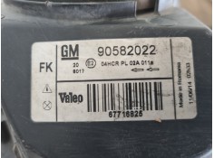 Recambio de faro derecho para opel zafira a 1.6 16v referencia OEM IAM 90582022  