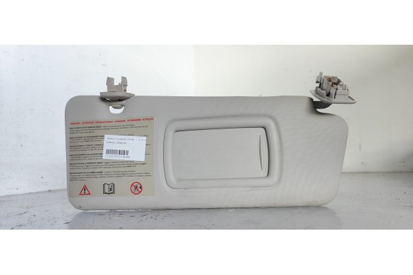 Recambio de parasol derecho para renault fluence 1.6 16v referencia OEM IAM   