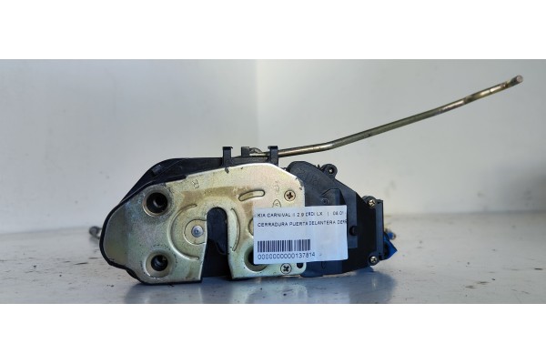 Recambio de cerradura puerta delantera derecha para kia carnival ii 2.9 crdi lx referencia OEM IAM   