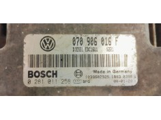Recambio de centralita motor uce para volkswagen touareg (7la) tdi r5 referencia OEM IAM 070906016F  