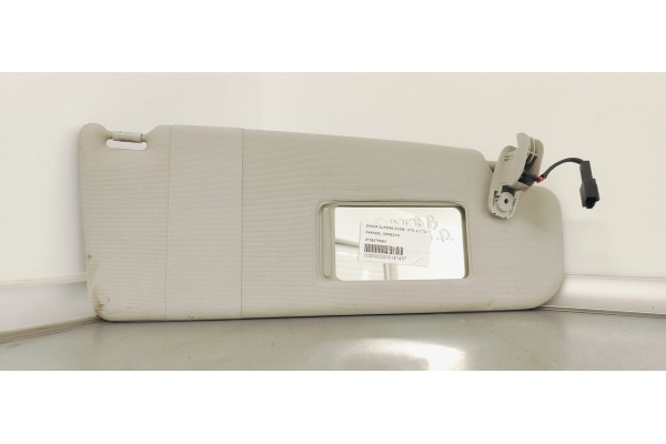 Recambio de parasol derecho para skoda superb combi (3t5) 2.0 tdi 140 fap referencia OEM IAM 3T0857552M  