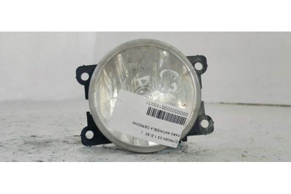 Recambio de faro antiniebla derecho para citroen c3 1.2i 82 referencia OEM IAM   
