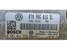 Recambio de centralita motor uce para volkswagen touareg (7la) tdi r5 referencia OEM IAM 0281011859  