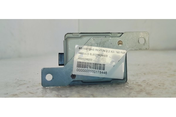 Recambio de modulo electronico para ssangyong rexton 2.2 xdi 180 fap referencia OEM IAM 4655036000  