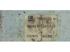 Recambio de elevalunas trasero derecho para opel astra j lim. enjoy referencia OEM IAM 13260132  