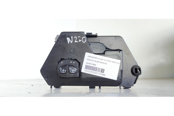 Recambio de modulo electronico para mercedes-benz clase s (w220) berlina 320 cdi (220.026) referencia OEM IAM 2208210958  