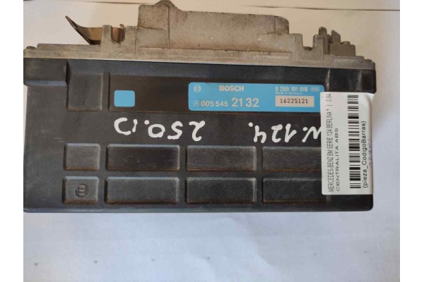 Recambio de centralita abs para mercedes-benz clase e (w124) berlina 3.0 turbodiesel referencia OEM IAM 0055452132 0265101018 