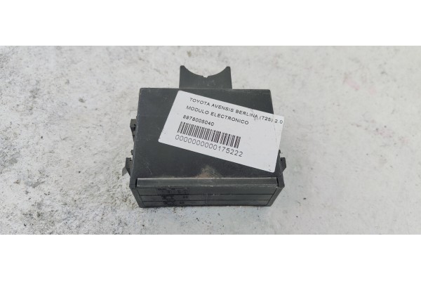 Recambio de modulo electronico para toyota avensis berlina (t25) 2.0 d4d 115 referencia OEM IAM 8978005040  