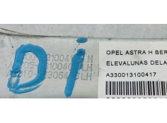 Recambio de elevalunas delantero izquierdo para opel astra h berlina enjoy referencia OEM IAM A330013100417  