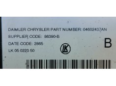 Recambio de modulo electronico para jeep gr. cherokee (wh) 3.0 crd laredo referencia OEM IAM 04602437AN  