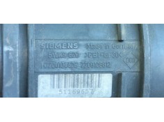 Recambio de caudalimetro para renault megane ii berlina 5p 1.9 dci diesel referencia OEM IAM 7700109812  