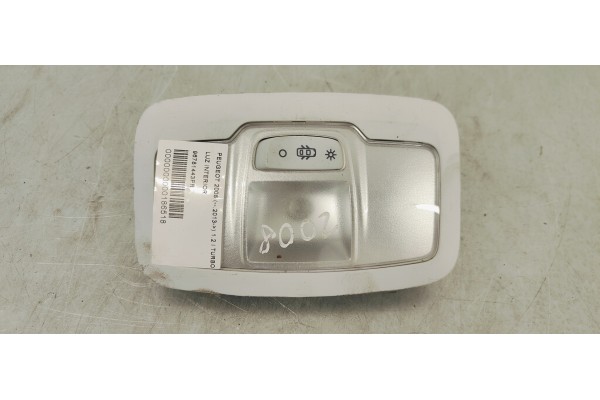 Recambio de luz interior para peugeot 2008 (--.2013) 1.2 i turbo 130 referencia OEM IAM 96781443PR  