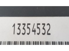 Recambio de modulo electronico para opel insignia berlina 2.0cdti 130 fap referencia OEM IAM 13354532  