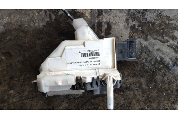 Recambio de cerradura puerta delantera derecha para citroen c3 1.4 referencia OEM IAM 1200X229314  