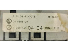 Recambio de mando luces para mercedes-benz clase c (w203) berlina 220 cdi (203.006) referencia OEM IAM A2035450404  