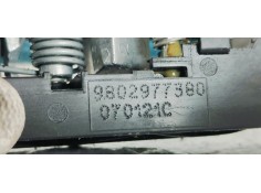 Recambio de maneta exterior trasera izquierda para citroen c3 1.2i 82 referencia OEM IAM 9802977380  