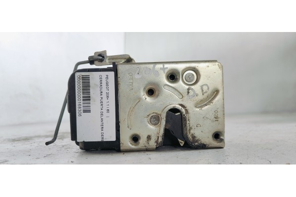 Recambio de cerradura puerta delantera derecha para peugeot 206+ 1.1 i 60 referencia OEM IAM   