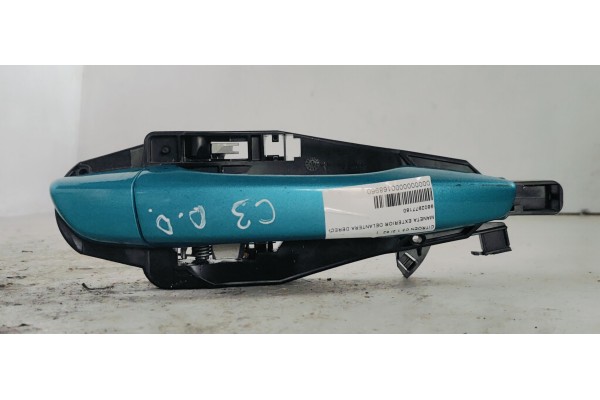Recambio de maneta exterior delantera derecha para citroen c3 1.2i 82 referencia OEM IAM 9802977180  